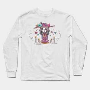 Day of the Dead La Calavera Catrina Long Sleeve T-Shirt